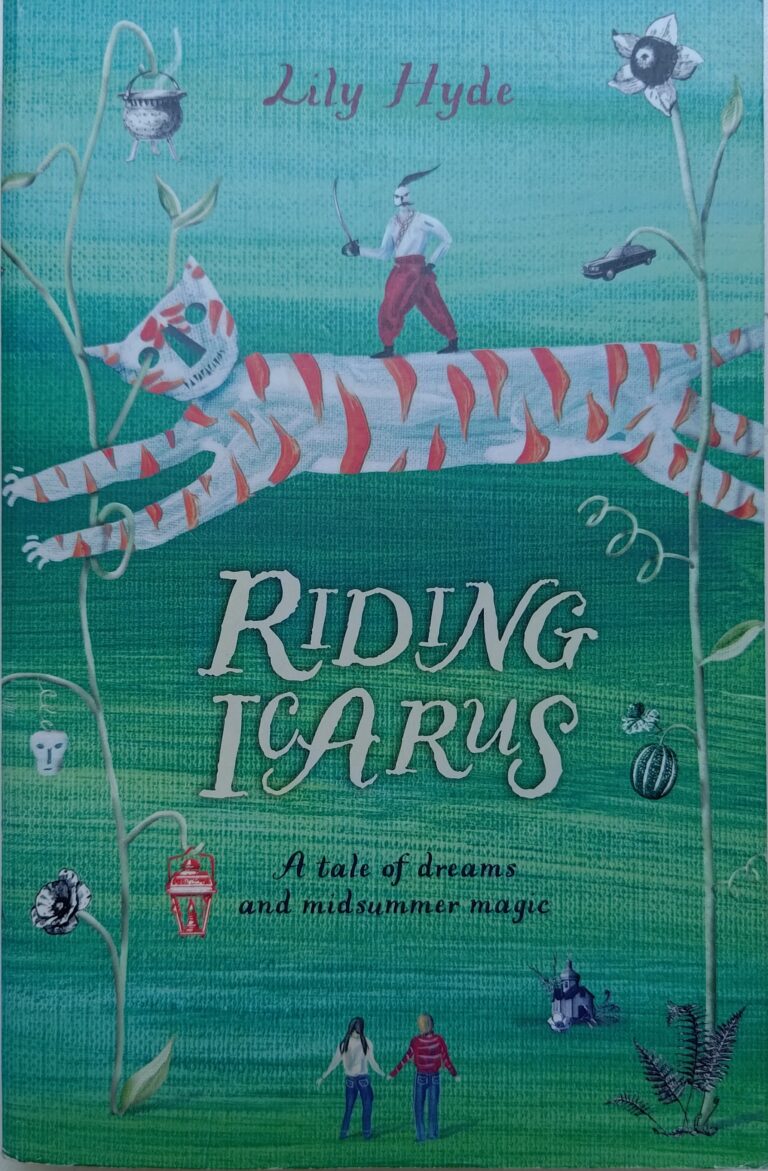 Books riding icarus